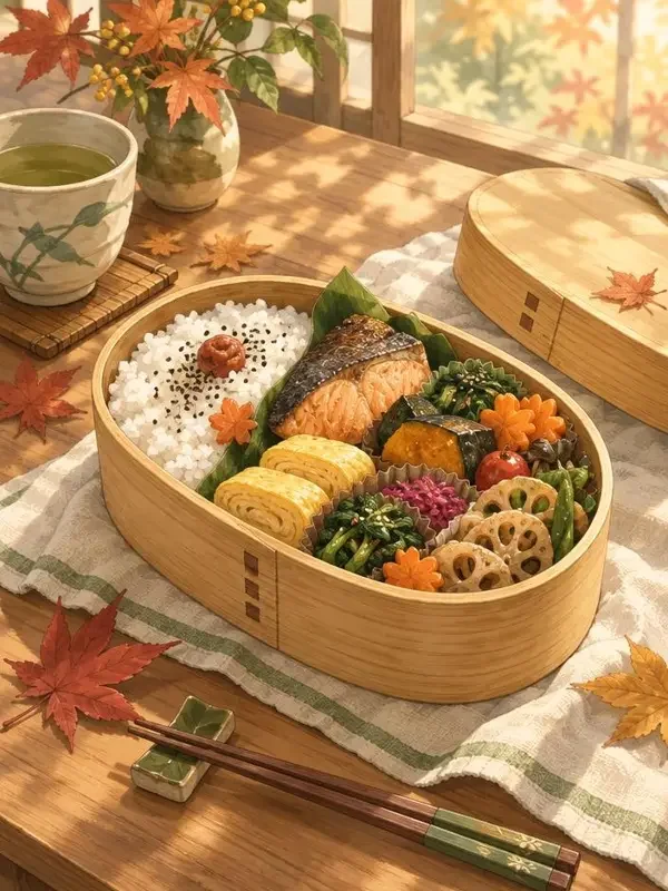 四季便当物语动画封面，美食、治愈、四季题材